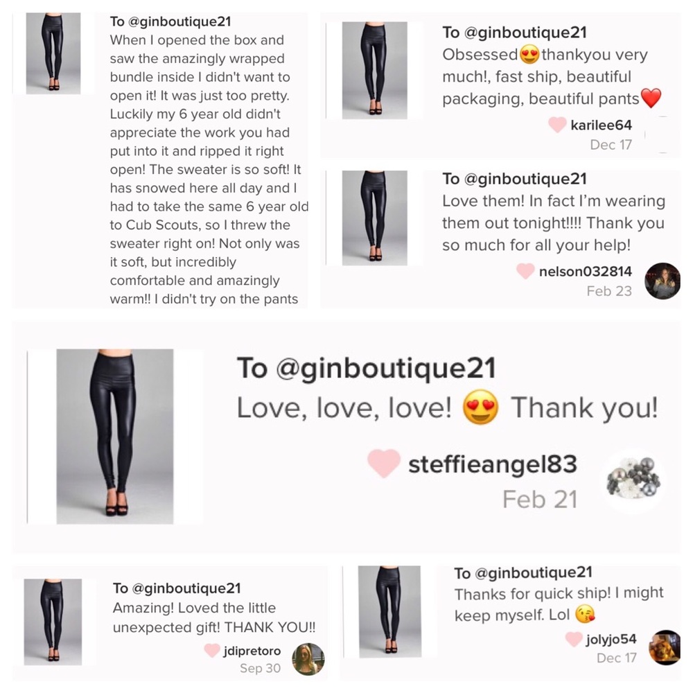 ◾️Vegan leather leggings - Picture 6 of 7